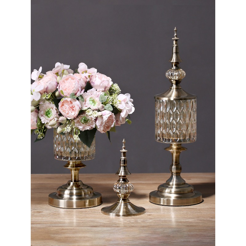 Decor Lighting Cy - European light luxury crystal glass vase
