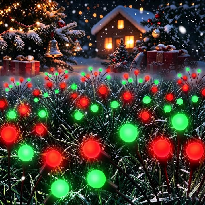 Solar Firefly Lights for Outdo - Lighting Christmas Decor 评论和价格