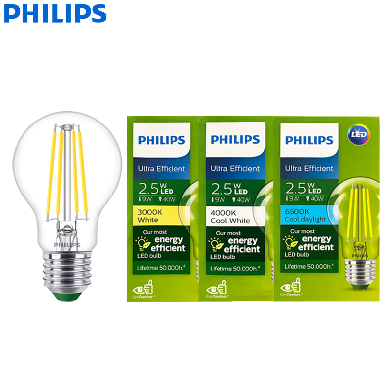 Philips Ultra Efficient LED Fi - Philips Bulb Led Classic 评论和价格