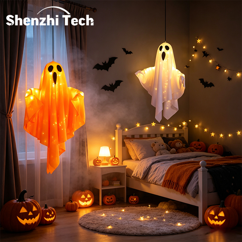 Halloween Hanging Light Up Gho - Lighting Decor Bedroom 评论和价格