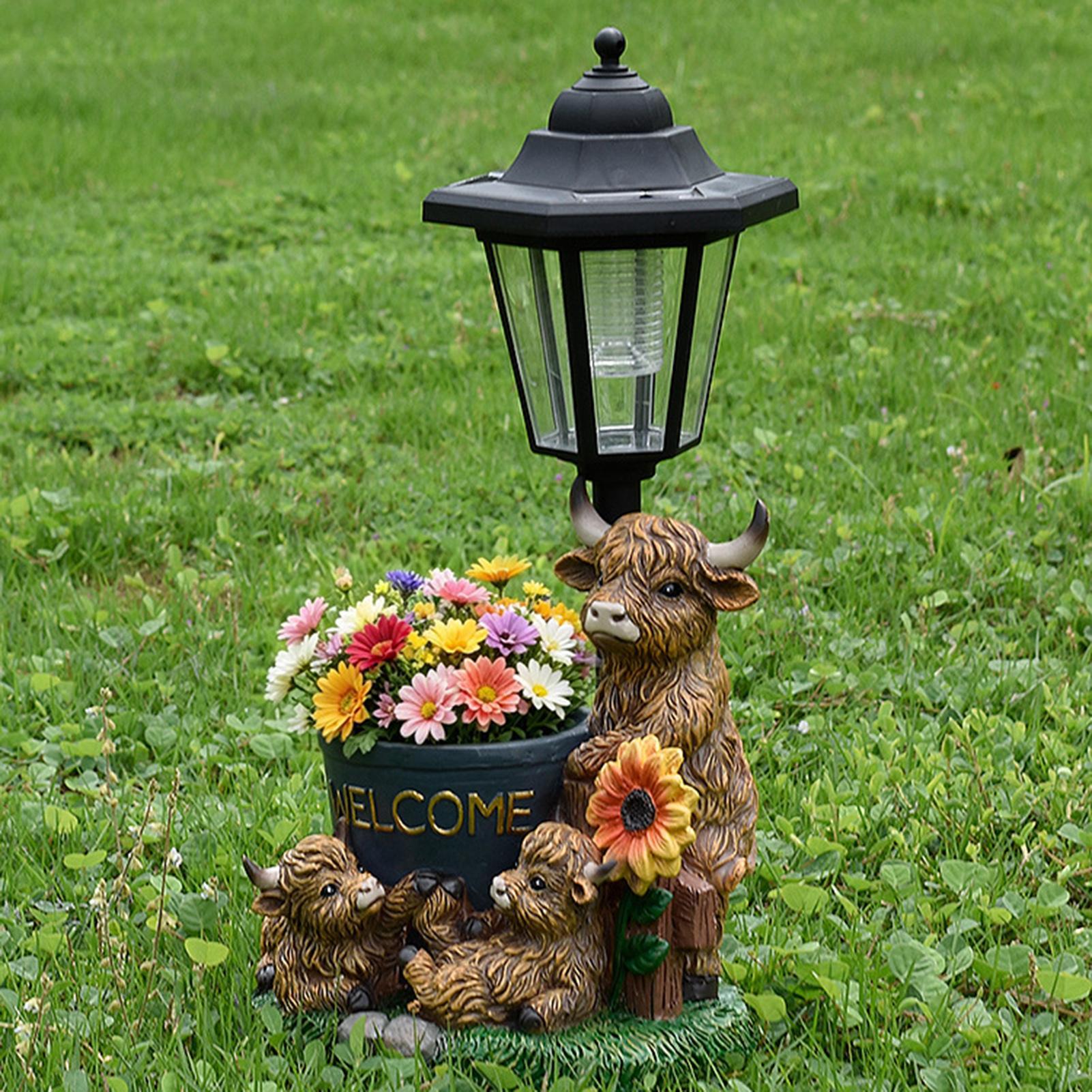 Solar Garden Animals Decorativ - Up Lighting Decor 评论和价格