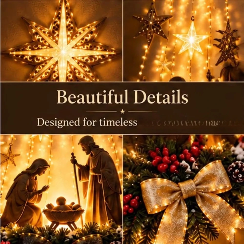 Bethlehem Star of Faith Lighte - Lighting Decoration Ideas 评论和价格