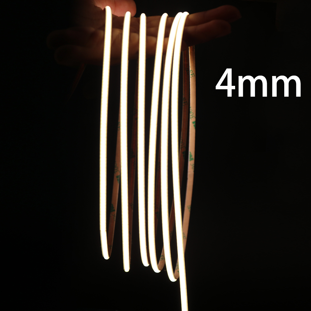 4mm Narrow COB LED Strip Light - Lighting Mcqueen Bedroom Decor 评论和价格