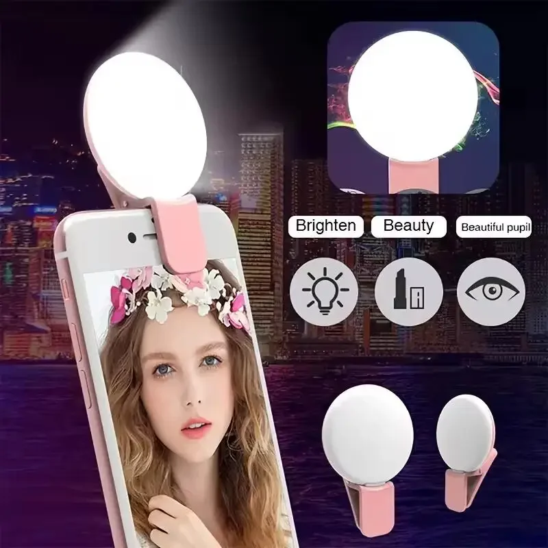 Mini Portable Selfie Ring Ligh - Lighting Visual 评论和价格