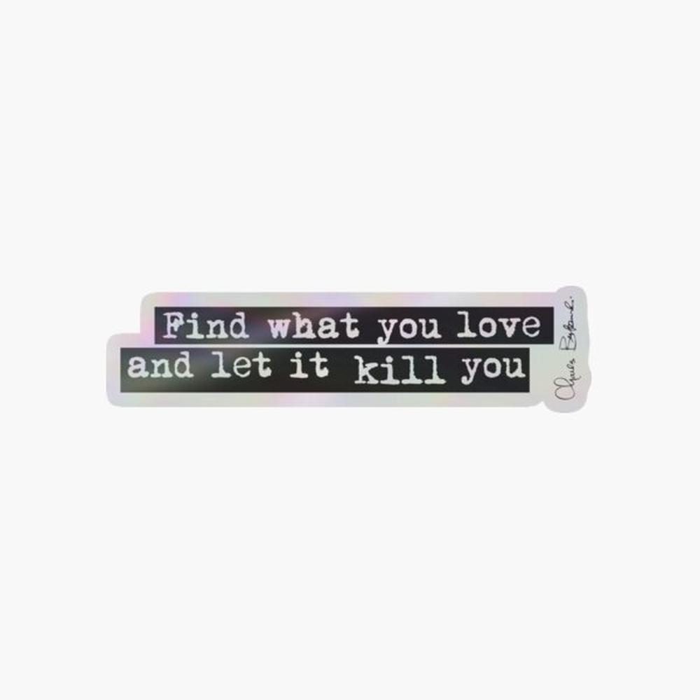 Bukowski quote Holographic Sti - Lighting Mcqueen Bedroom Decor 评论和价格
