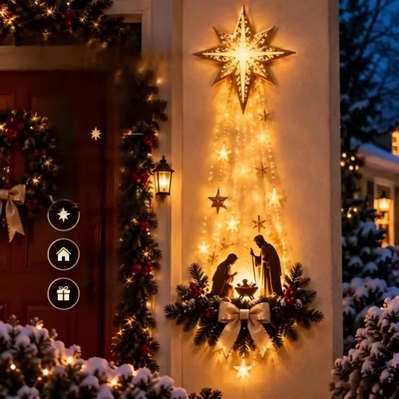 Christmas Bethlehem Star of Fa - Lighting Decoration Ideas 评论和价格