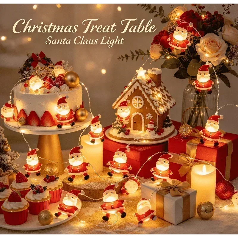 2M 20leds Christmas Decoration - Lighting Christmas Decor 评论和价格